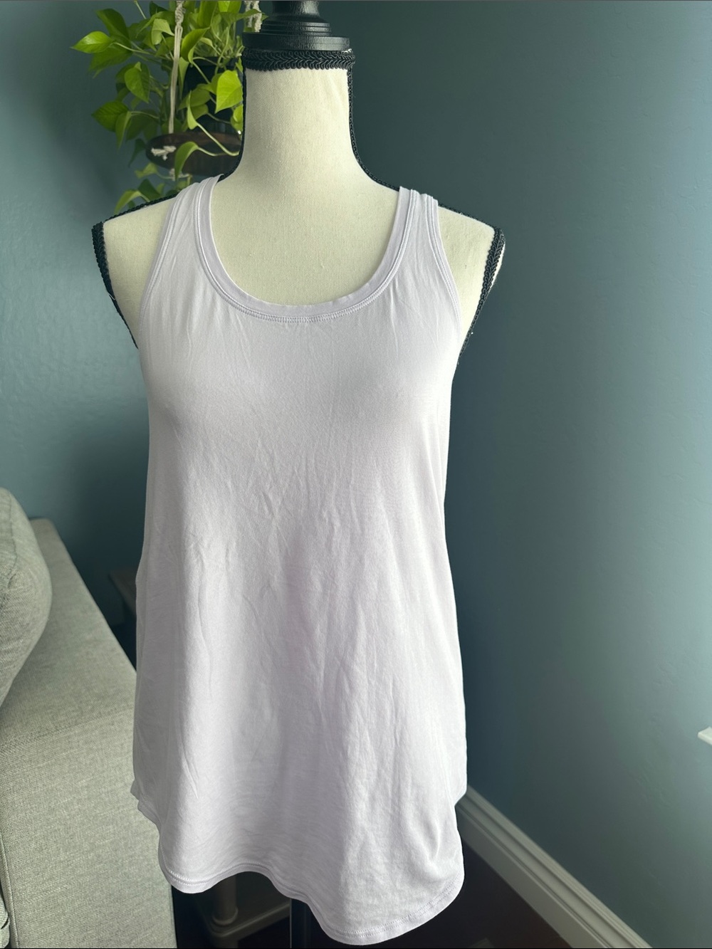 Lululemon Light Lavender Racerback Tank Top